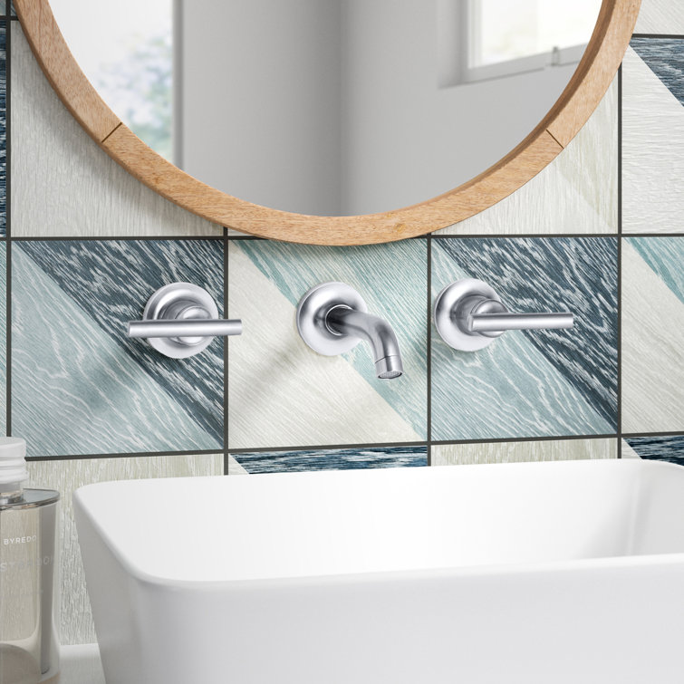 K-T14413-3-BGD,CP,BN Kohler Purist® Wall-Mounted Bathroom Faucet ...